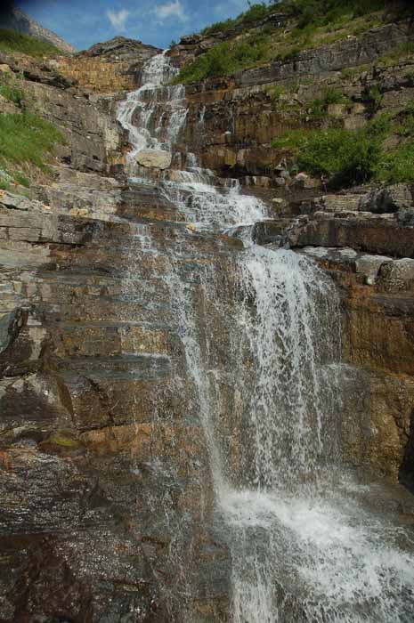 Haystack Creek on Logan Pass